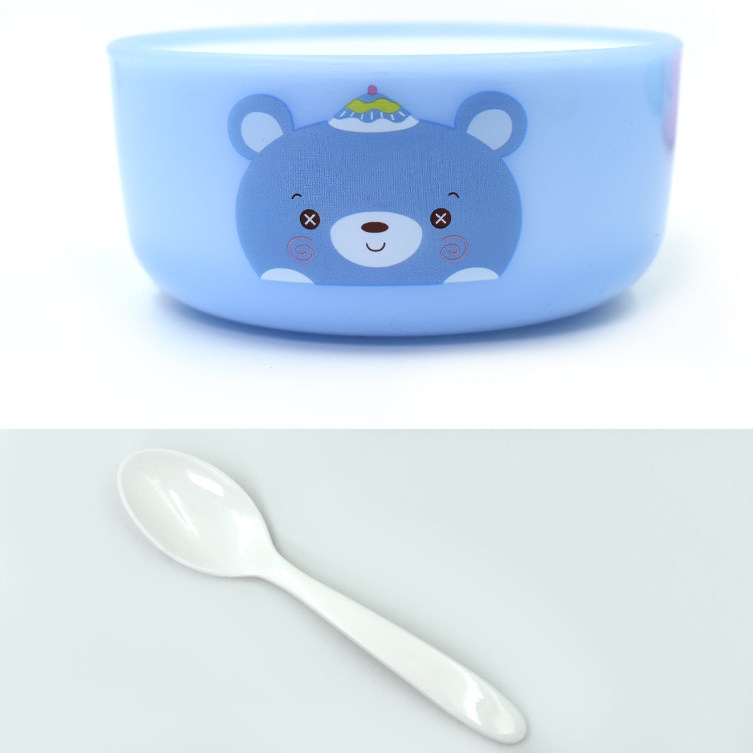 4816 Plastic Animal Cartoon Colorful Bowl set, 4 Pieces Bowl with 4 Spoons for Kids (Assorted Color) 4816 Plastic Animal Cartoon Colorful Bowl set, 4 Pieces Bowl with 4 Spoons for Kids (Assorted Color)